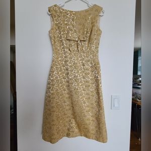 Vintage gold dress